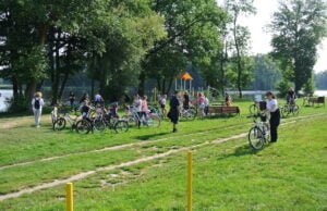 Rowerowy „Rajd ze Zwiadowcami” Miejskiej Biblioteki Publicznej