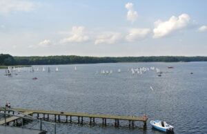 Biało nad Trzesieckiem