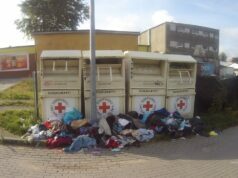 Z notatnika miejskiego strażnika: kłopotliwe pojemniki na używaną odzież