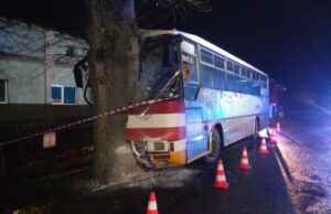 Wypadek autobusu pod Wierzchowem