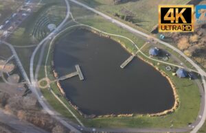 Szczecinek z drona – Strefa Aktywnego Wypoczynku