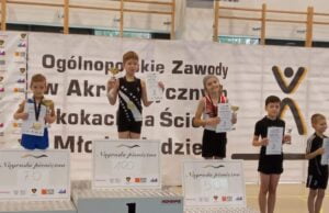 Tymek Gliszczyński na podium w stolicy