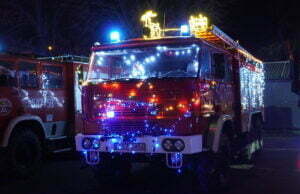 Ogromne zainteresowanie Strażackim Konwojem Świętego Mikołaja