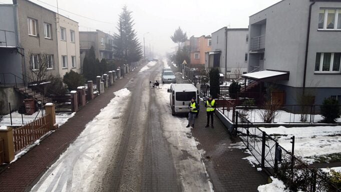 Dron ponownie zbadał powietrze w regionie