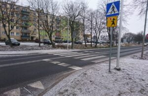 Nowe przejście dla pieszych na ul. Narutowicza