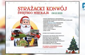 Strażacki Konwój Świętego Mikołaja – po raz pierwszy w regionie!
