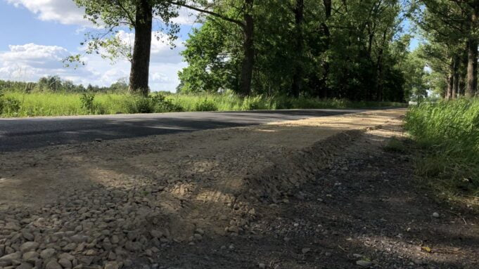 Remont drogi Turowo – Wilcze Laski ponownie na językach