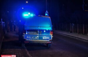 Nocny pościg zakończony na latarni