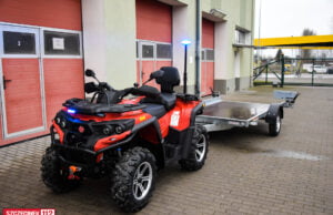 Nowy quad Komendy Powiatowej PSP w Szczecinku
