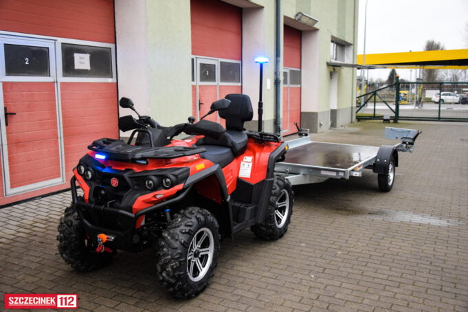 Nowy quad Komendy Powiatowej PSP w Szczecinku