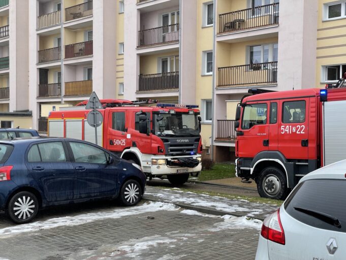 Zamiast obiadu wizyta strażaków