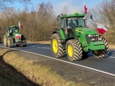 Protest rolników na DK11
