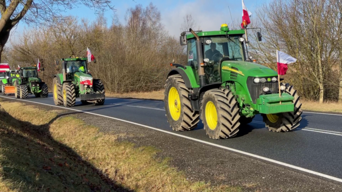 Rolnicy wyjechali protestować