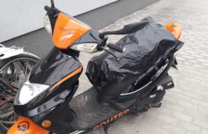 Skuter skradziony przez… 63-latkę