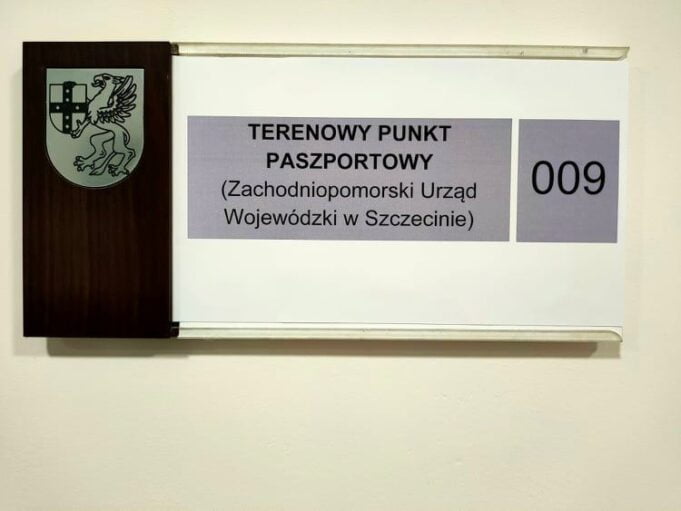Po paszport póki co do Koszalina