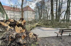 Wietrzna noc z piątku na sobotę