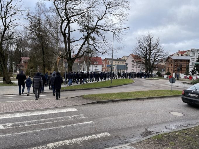 Męski różaniec w Szczecinku