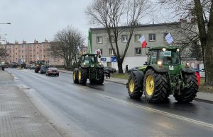 Protest AgroUnii również w Szczecinku