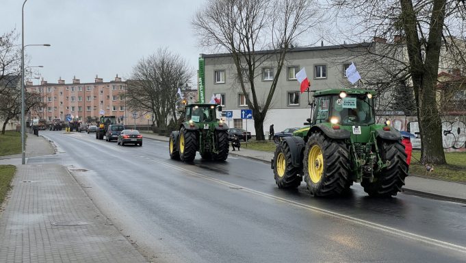 Protest AgroUnii również w Szczecinku