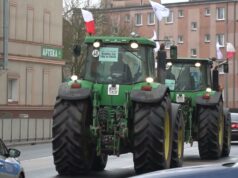 Protesty AgroUnii w Szczecinku