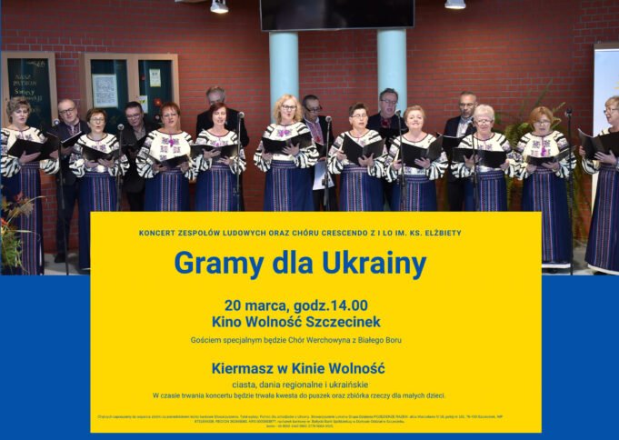 Gramy dla Ukrainy – zaproszenie na koncert