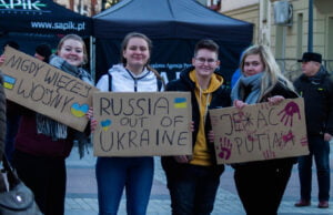 Szczecinek solidarny z Ukrainą