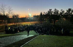 W Białym Borze zamanifestowano poparcie dla Ukrainy