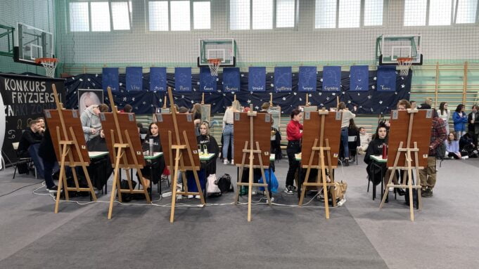 Konkurs fryzjerski i powitanie wiosny w ZS nr 2 w Szczecinku