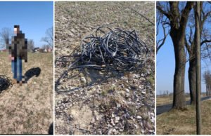 Ukradł 200 m kabla telekomunikacyjnego