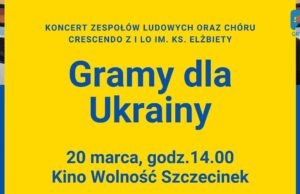 Gramy dla Ukrainy – zaproszenie na koncert 🇵🇱 🤝 🇺🇦