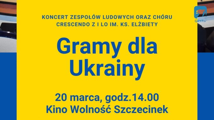 Gramy dla Ukrainy – zaproszenie na koncert 🇵🇱 🤝 🇺🇦
