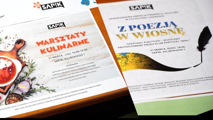 Z poezją w wiosnę – zaproszenie na spektakl z dodatkowymi atrakcjami 🇵🇱 🤝 🇺🇦