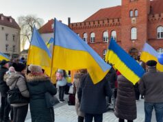 Mieszkańcy Szczecinka solidarni z Ukrainą 🇵🇱 🤝 🇺🇦