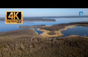 Dron 4K – jezioro Wielimie