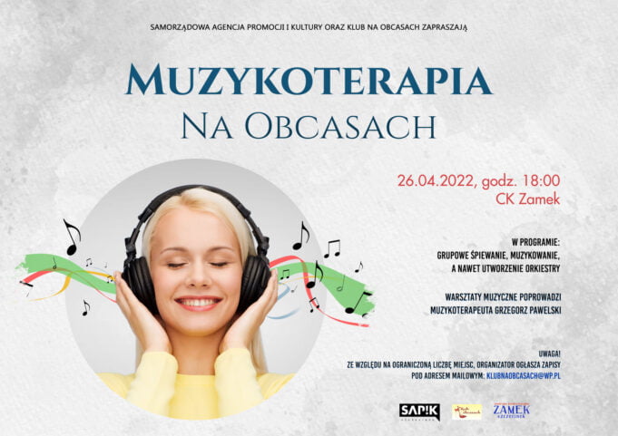 Klub na Obcasach zaprasza na muzykoterapię