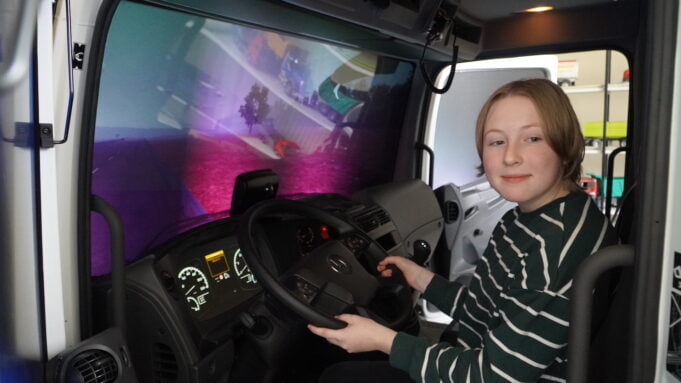 Mechanik zapraszał w swoje progi uczniów i mieszkańców