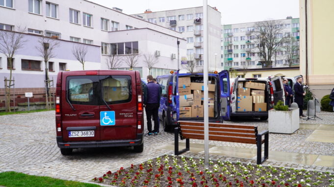 Kolejny konwój z darami dla Białej Krynicy