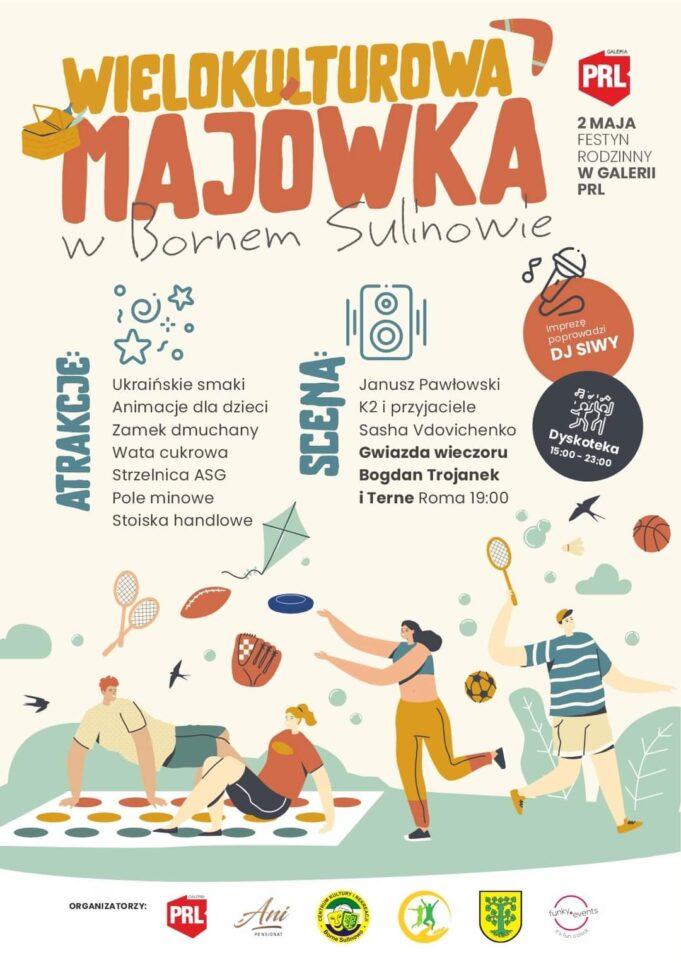 Borne Sulinowo zaprasza na Wielokulturową Majówkę