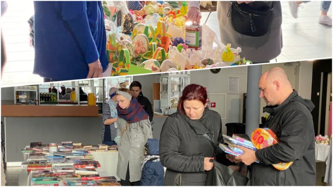 W kinie wymieniano się książkami i kwestowano na rzecz Filipa