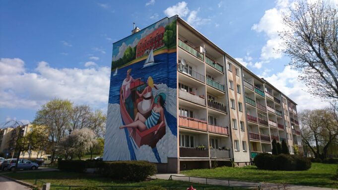 Szczecinek muralami stoi