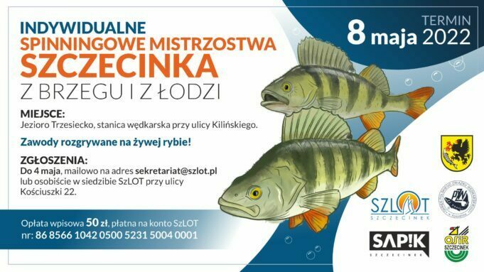 Spinningowe Mistrzostwa Szczecinka w maju