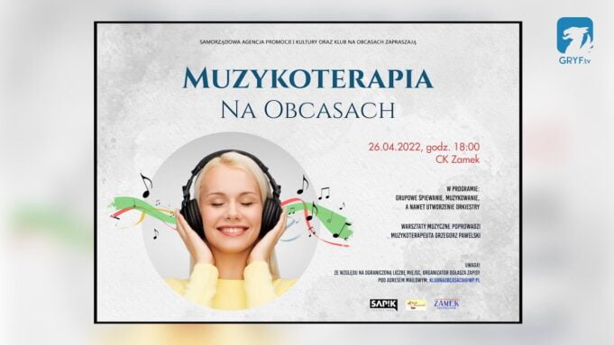 Klub Na Obcasach zaprasza na zajęcia z muzykoterapii