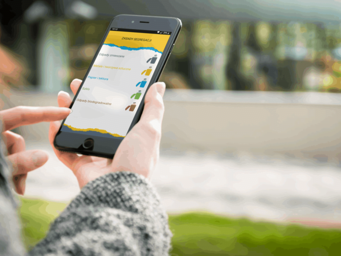 Smartfon przypomni o śmieciach