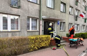 Pożar mieszkania na ul. Mierosławskiego