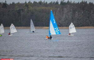 Żaglówki z powrotem na Trzesiecku