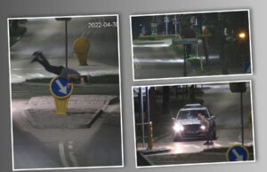 Nocny akrobata w Szczecinku