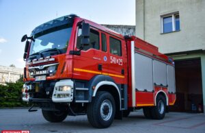 Nowy wóz szczecineckich strażaków