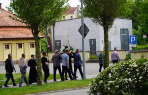 Męski różaniec w Szczecinku