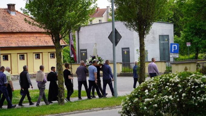 Męski różaniec w Szczecinku