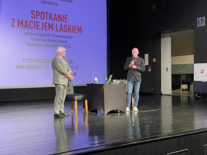 Maciej Lasek spotkał się z mieszkańcami Szczecinka
